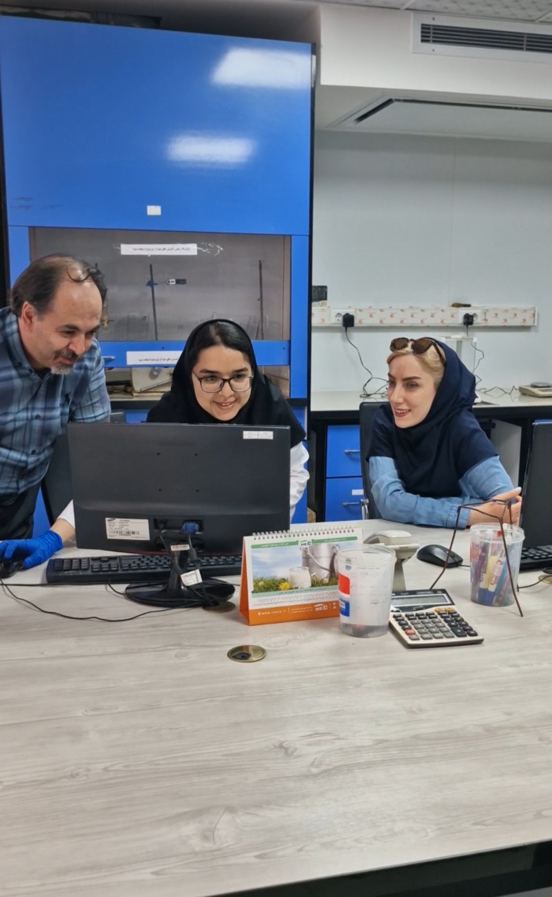 بازرسی کارشناسان استاندارد ISO/IEC 17025 از آزمایشگاه بهشت آیین